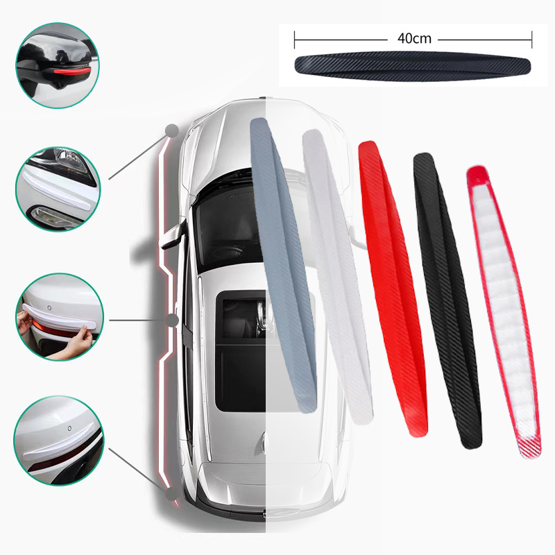 Bumper Guard Protector - 2/4PCS 전면 후면 범퍼 범용 코너