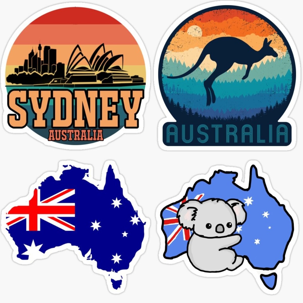Car Accessories Australia - 호주 지도 범퍼 스티커, VB Tooheys