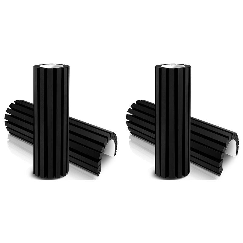 Bumper Guard Protector - 4개입 차고 벽 보호대, 검정색 폼