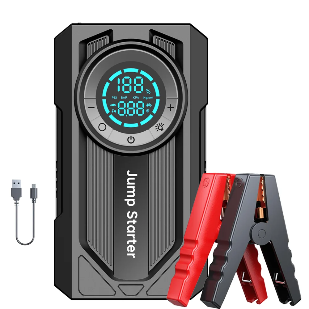 Portable Jump Starter - 12V 자동차 배터리 점프 스타터 2000A