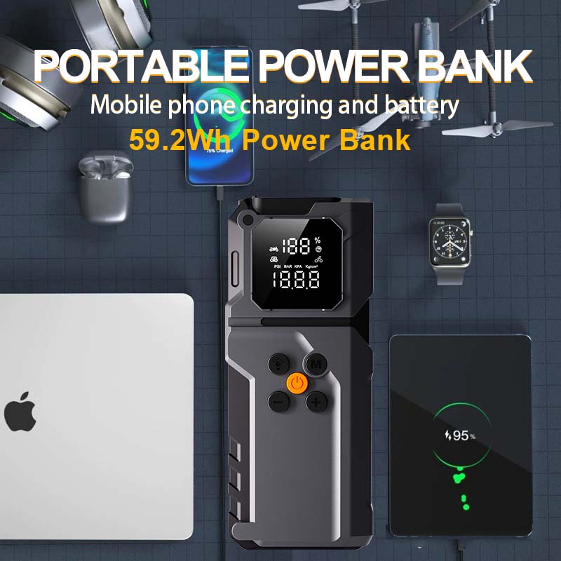 GKFLY 4-in-1 휴대용 점프 스타터 겸용 파워  - Portable Jump Starter 리뷰 및 가격
