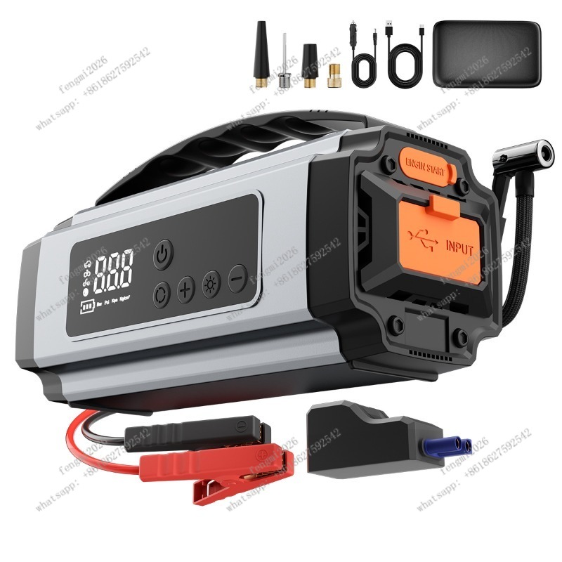 휴대용 자동차 타이어 공기 주입 펌프 비상 점프 스타터 - Portable Jump Starter 리뷰 및 가격