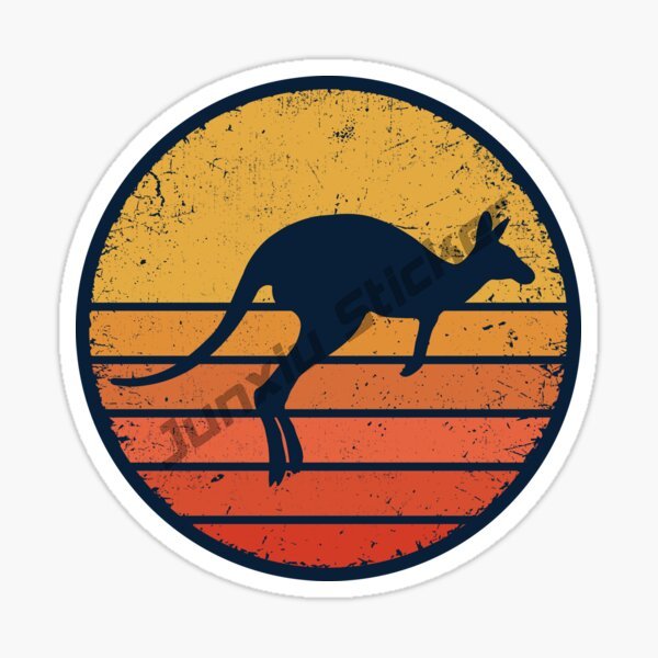 캥거루 존 호주 범퍼 스티커 귀여운 오토바이 보트 부품 - Car Accessories Australia 리뷰 및 가격