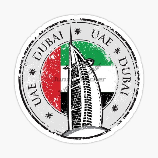 UAE 두바이 원형 국기 엠블럼 및 배지 오토바이 자동 - Car Accessories Dubai 리뷰 및 가격