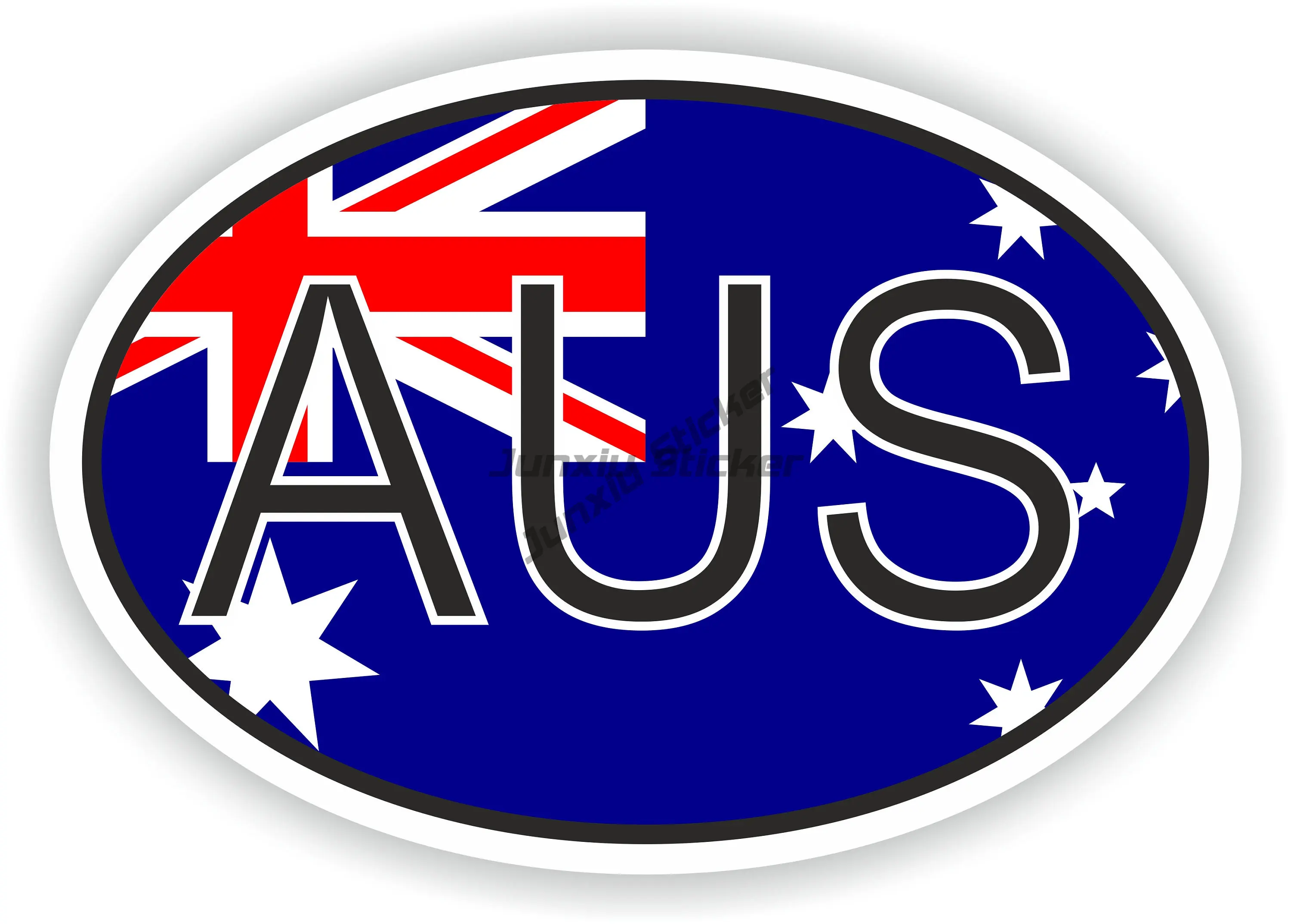 AUS 호주 국기지도 엠블럼 크리 에이 티브 PVC 자 - Car Accessories Australia 리뷰 및 가격