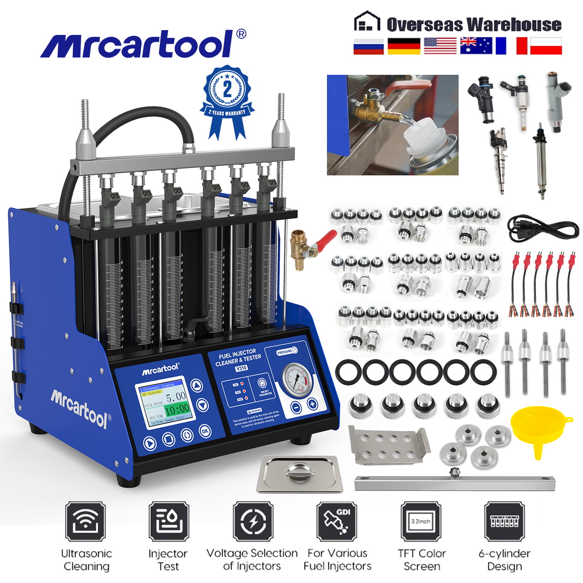 MR CARTOOL V310 연료 분사 장치 세척기 및 - Fuel Injector Cleaner 리뷰 및 가격