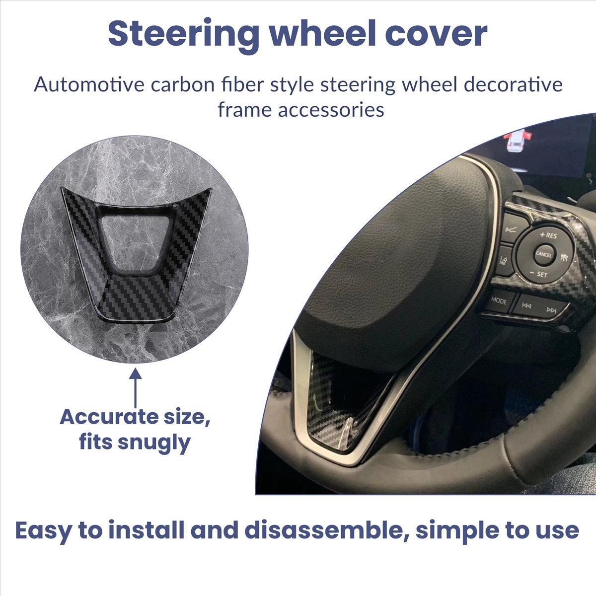 2019-2021년형 토요타 크로스용 슈퍼 세일 - 카 - Steering Wheel Cover 리뷰 및 가격