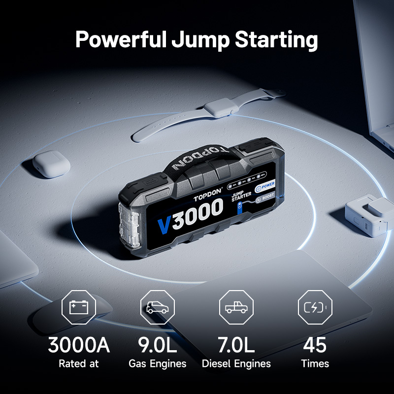 탑돈 V3000 3000A PD60W 양방향 고속 충전 - Portable Jump Starter 리뷰 및 가격