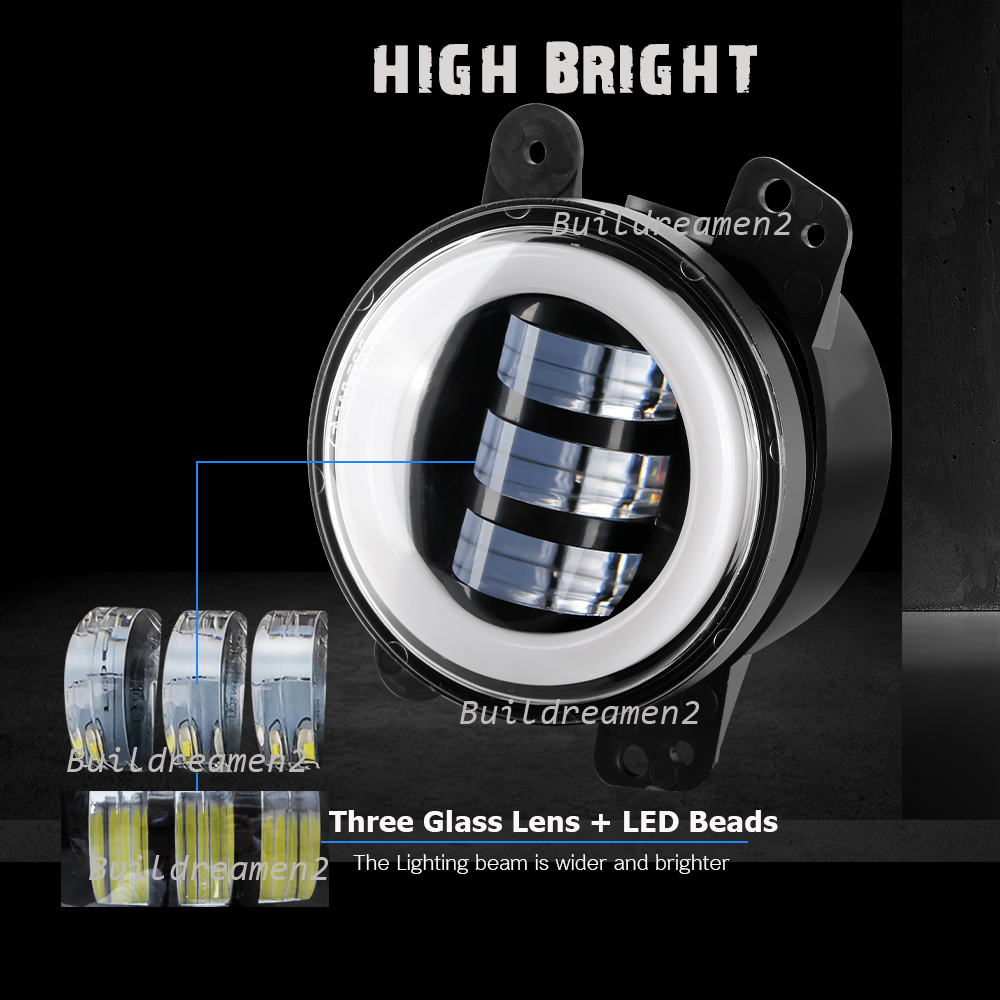 2 X 30W 자동차 캔버스 LED 안개등 + 주간 주 - Car Accessories Xcent 리뷰 및 가격