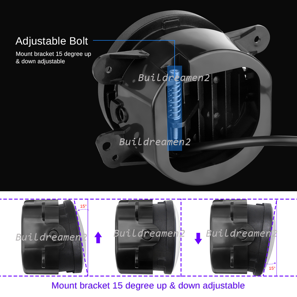 2 X 30W 자동차 캔버스 LED 안개등 + 주간 주 - Car Accessories Xcent 리뷰 및 가격