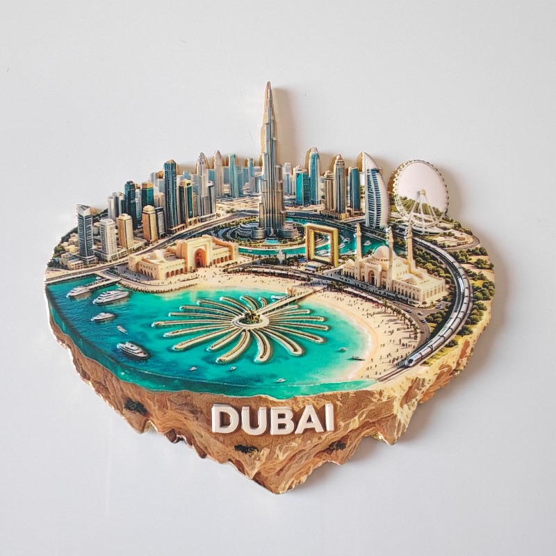 두바이 냉장고 자석 금속 합금 소재 부르즈 칼리파 타워 - Car Accessories Dubai 리뷰 및 가격