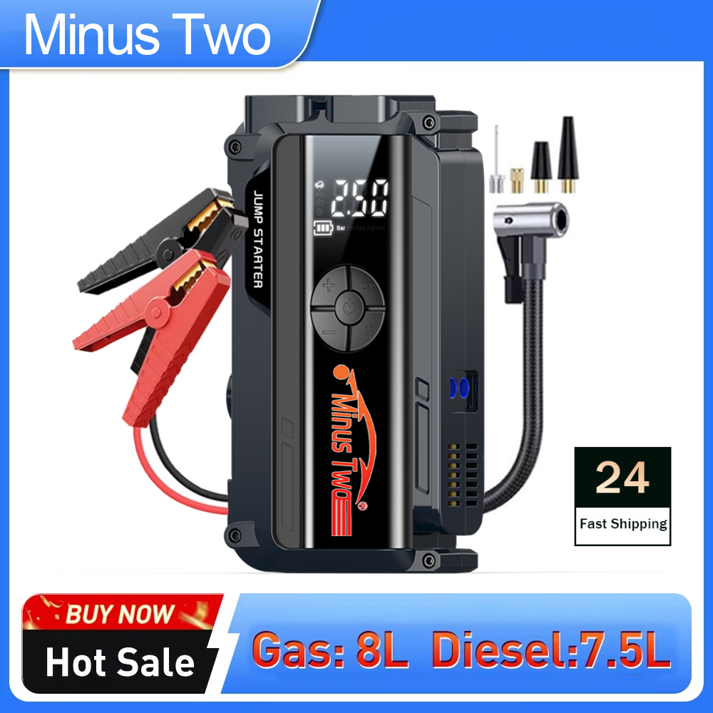 4 in 1 6000A 피크 자동차 점프 스타터, 16 - Portable Jump Starter 리뷰 및 가격