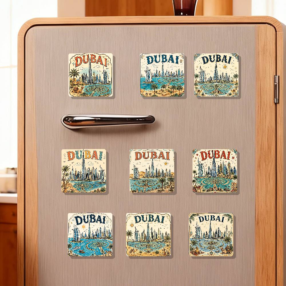 두바이 아트 에스테틱 냉장고 자석 개인 맞춤형 창의적인 - Car Accessories Dubai 리뷰 및 가격