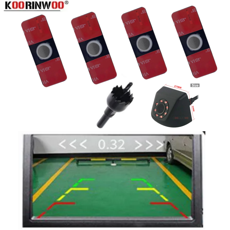 차량 센서 키트 16.5MM 파크트로닉 액세서리 자동  - Car Accessories In India 리뷰 및 가격