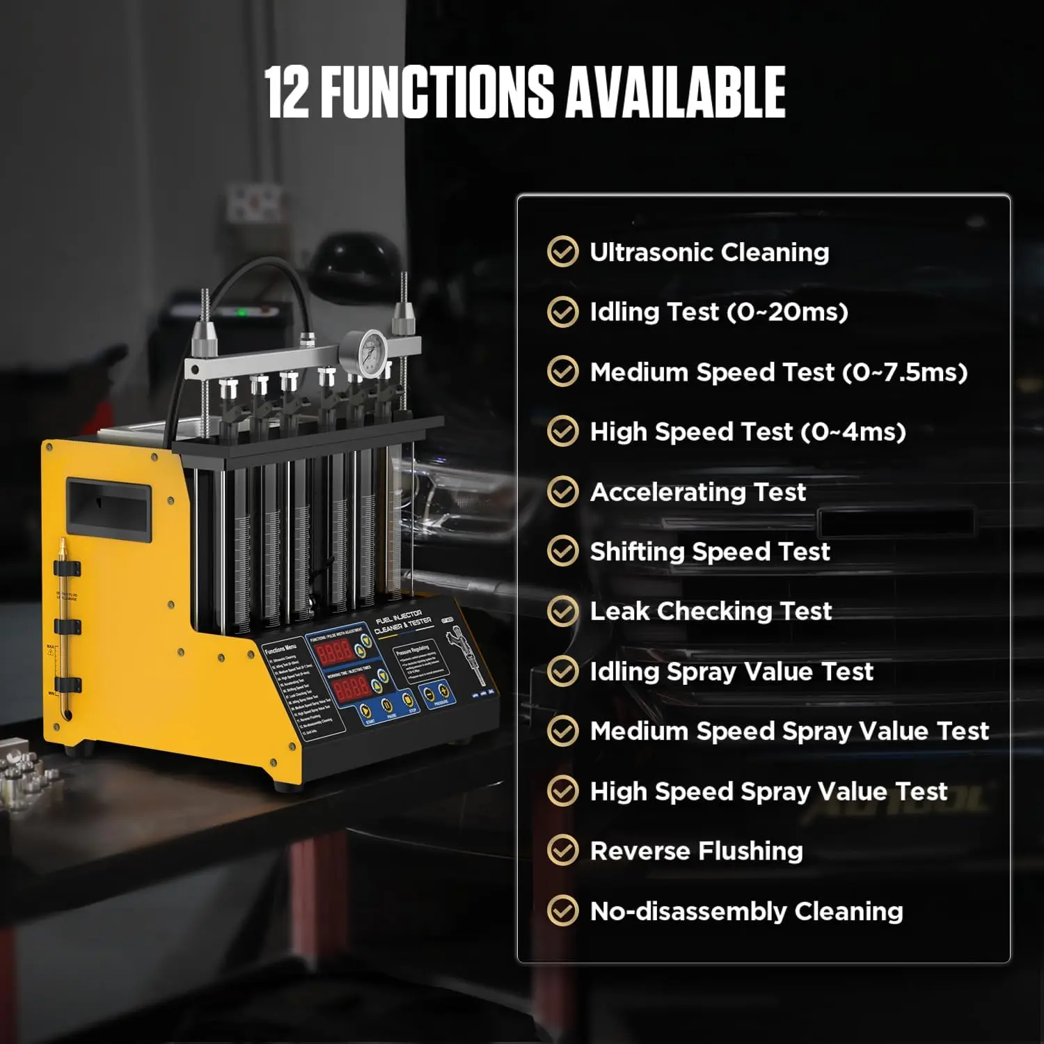 CT200 연료 인젝터 클리너 테스터 6기통 업그레이드 - Fuel Injector Cleaner 리뷰 및 가격