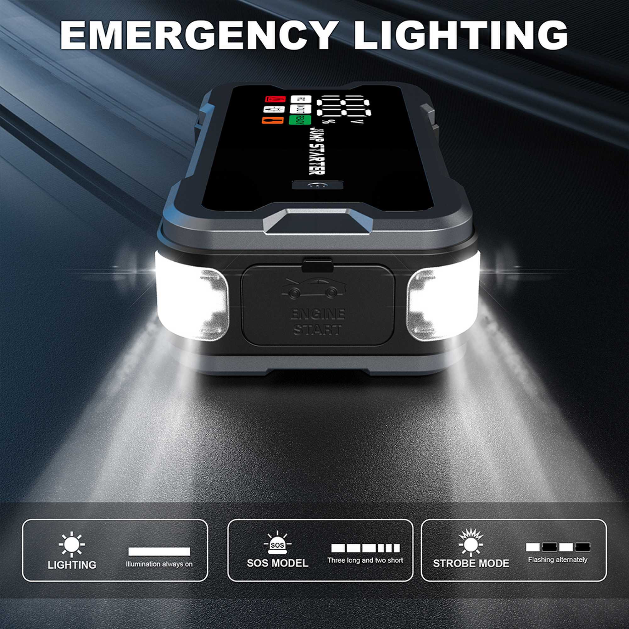 4000A 차량 점프 스타터, 휴대용 자동차 배터리 점 - Portable Jump Starter 리뷰 및 가격