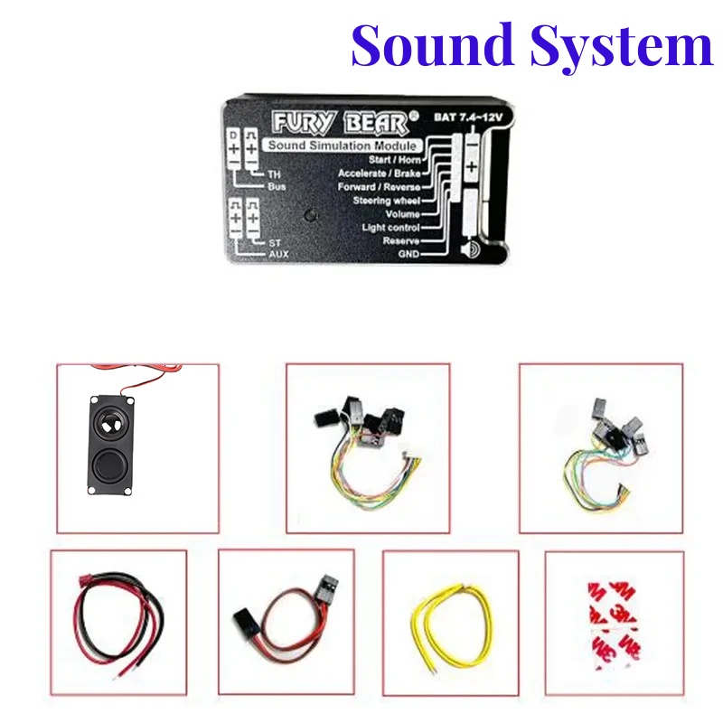 Fury Bear 사운드 시스템 사운드 그룹, 1/14 - Car Accessories Sound System 리뷰 및 가격