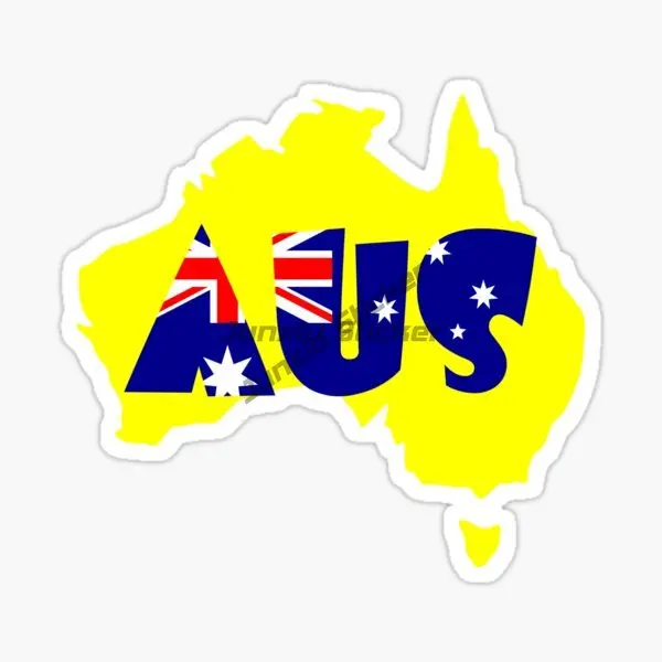 AUS 호주 국기지도 풍경 엠블럼 크리 에이 티브 PV - Car Accessories Australia 리뷰 및 가격