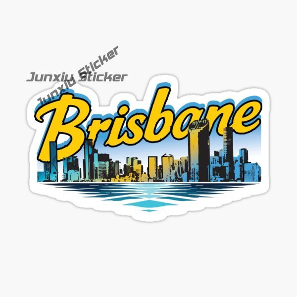 브리즈번 호주 국기 국가 상징 풍경 관광 자동차 스티커 - Car Accessories Australia 리뷰 및 가격