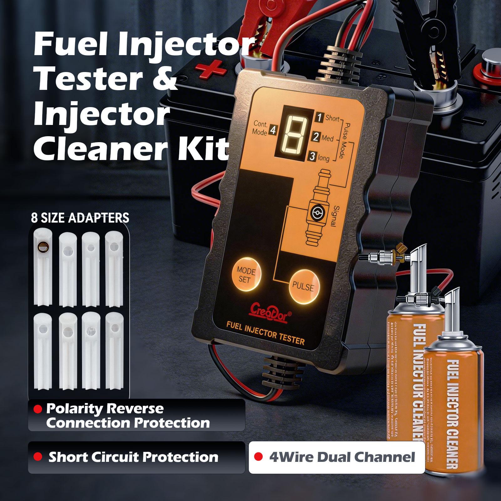 크리에이터 C150 연료 분사 장치 테스트 시스템, 스 - Fuel Injector Cleaner 리뷰 및 가격